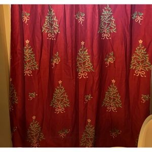 Holiday Shower Curtain